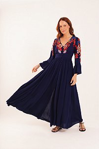 Vestido Jade bordado