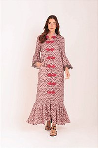Vestido oriental Maria Laura