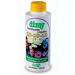 Fertilizante Líquido 10-10-10 Manutenção Plantas Dimy 120ml