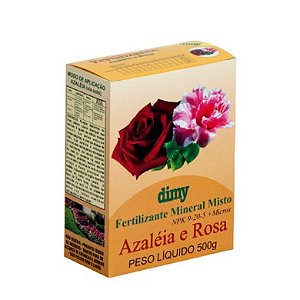 Fertilizante Mineral Misto 9-20-5 Azaléia e Rosa Dimy - 500g