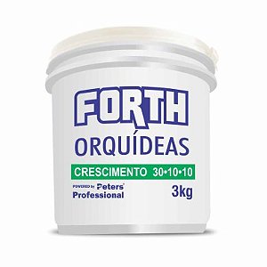 Forth Orquídeas Crescimento 30-10-10 3 kilos Peters Professional