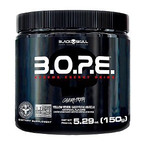 B.O.P.E. PRÉ-TREINO BLACK SKULL 150g