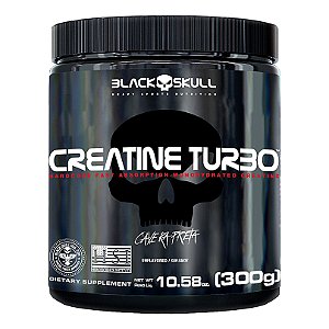 CREATINE TURBO 300g BLACK SKULL