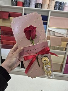 Rosa Mimo (Com chocolate)