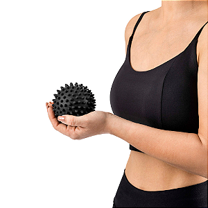 Bola de Massagem Cinza 9cm