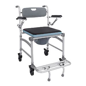 Cadeira de Banho Alumínio Desmontável 150 kg