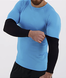 Manguito Longo de Compressão Kaemy – Proteção, Suporte e Performance