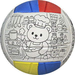 Bola de Vôlei Kaemy em E.V.A. Infantil – Recreação