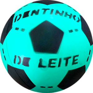 Bola de Vinil Dente de Leite Kaemy Kit 6 Unidades