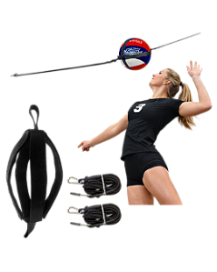 Kit Voleibol Treino Kaemy com Suporte e Elástico