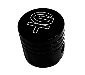 Manopla Câmbio Pistão GT Black