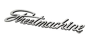 Emblema Street Machine Cromado