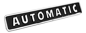 Emblema Chevrolet Automatic 74/79