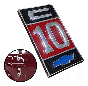 Emblema Chevrolet C10 Paralama