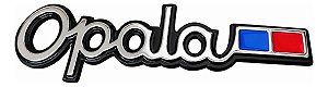Emblema Chevrolet Lateral Opala Especial Bandeira 75/79