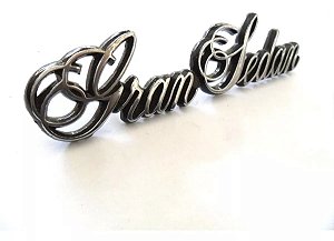 Emblema Dodge Lateral Gran Sedan