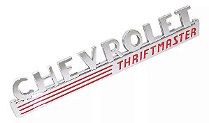 Emblema Chevrolet Capo Thriftmaster Boca Sapo Caminhão 47/48