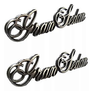 Emblema Dodge Lateral Gran Sedan Par