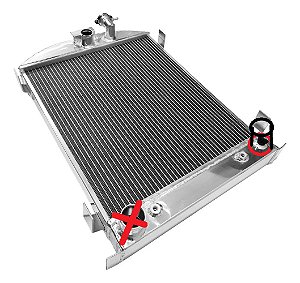 Radiador Fordinho 32 Hot Rod Flathead