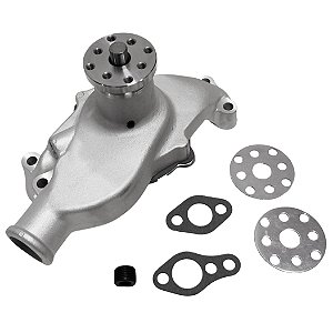Bomba D'agua Alumínio Chevrolet V8 350 Curta Até 70 High Volume