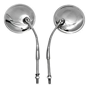 Espelho Externo Dobradiça Redondo Fusca 70