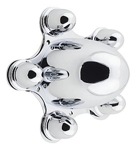 Jogo Calota Spyder Caps Cromada