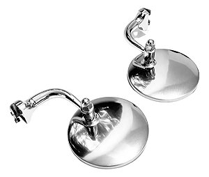 Espelho Externo Hot Pipe Polido Fixação Superior