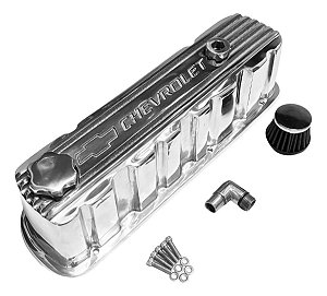 Tampa Válvula Opala 4cc Polida Aletada