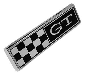 Emblema Gt Preto Painel Porta Luvas Ford Maverick Preto