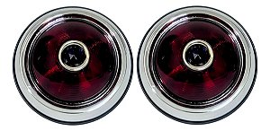 Lanterna Traseira Redonda Blue Dot Hot Pickup