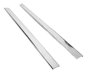 Par Friso Inox Coluna Quebra Vento F100 F1000 72 Á 92