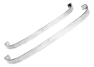 Par Friso Inox Puxador Porta F100 F1000 72 Á 92