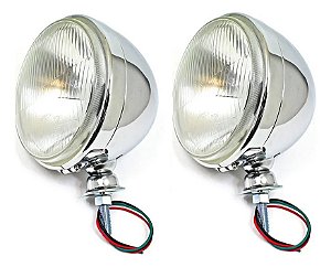 Farol Hot Buggy Grande 183MM Lente Plana