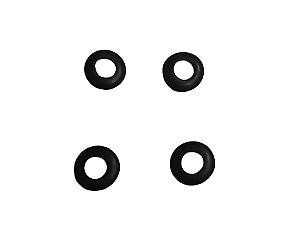 Borracha Acabamento Suporte Para-choque Fusca 59/70