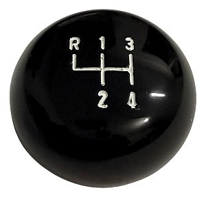 Manopla Bola Câmbio 4 Marchas Ré Frente Fusca
