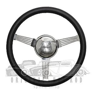 Volante Rosseti Banjo Couro Preto