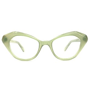 Óculos de Grau Feminino Atelier Gatinho Verde Leitoso