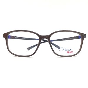 Óculos Infantil Silmo Kids SK3107 Cinza com Azul - Ótica Bubo Bubo