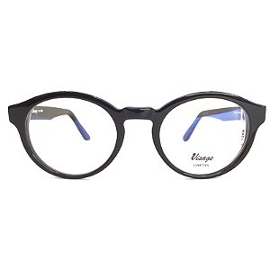 Óculos de Grau feminino Paris Preto Redondo