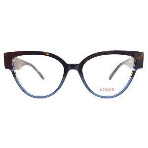 Óculos de Grau Feminino Gatinho Azul com Tartaruga