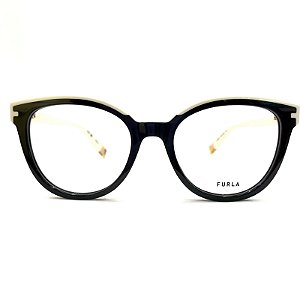 Óculos Furla VFU681 0700 em Acetato