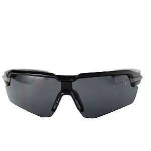 Óculos preto fumê proteção balística