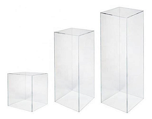 Trio De Cubo Em Acrílico 3mm Festas e Eventos 40/60/80cm