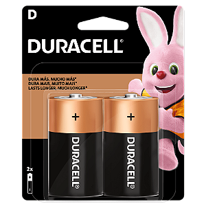 PILHA D ALCALINA C/ 2 UNID. DURACELL