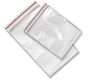 SACO ZIP LOCK 17 X 24CM  C/ 100 UNIDADES GRESPAN