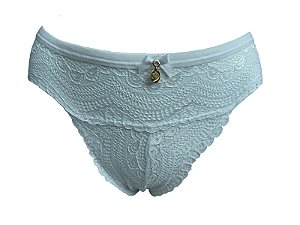 CALCINHA FIO DENTAL EM RENDA