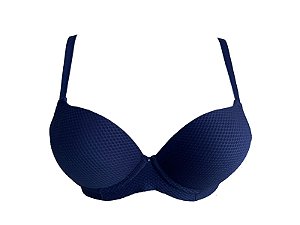 SUTIÃ MEIA TAÇA EM TECIDO TRABALHADO