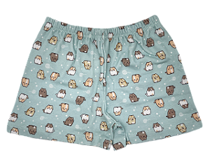 SHORT GATINHOS HOMEWEAR VERDE