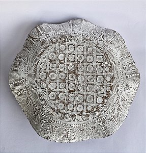 Boleira com detalhe em renda renascença