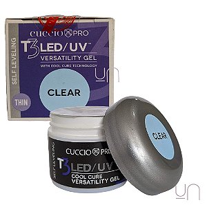 Gel T3 Led/Uv Self Clear 28gr Cuccio / Star Nail